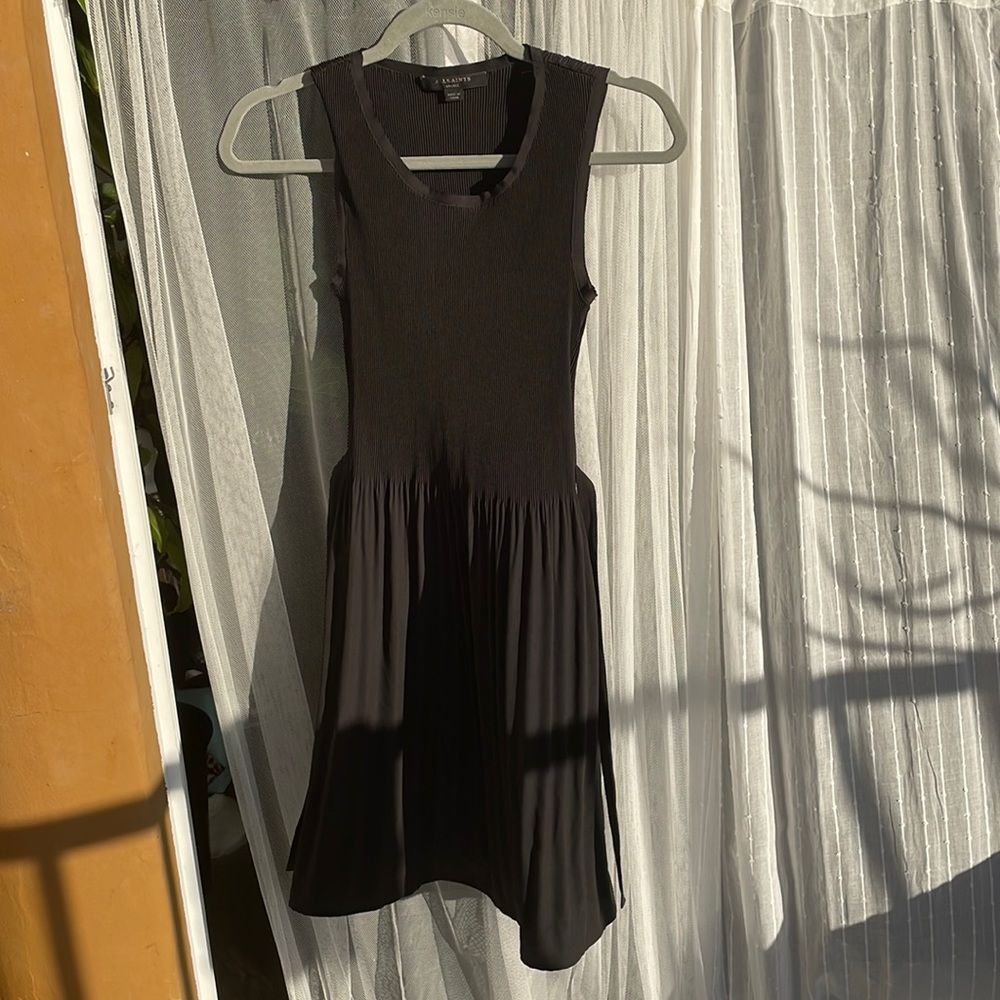 All Saints Black Dress